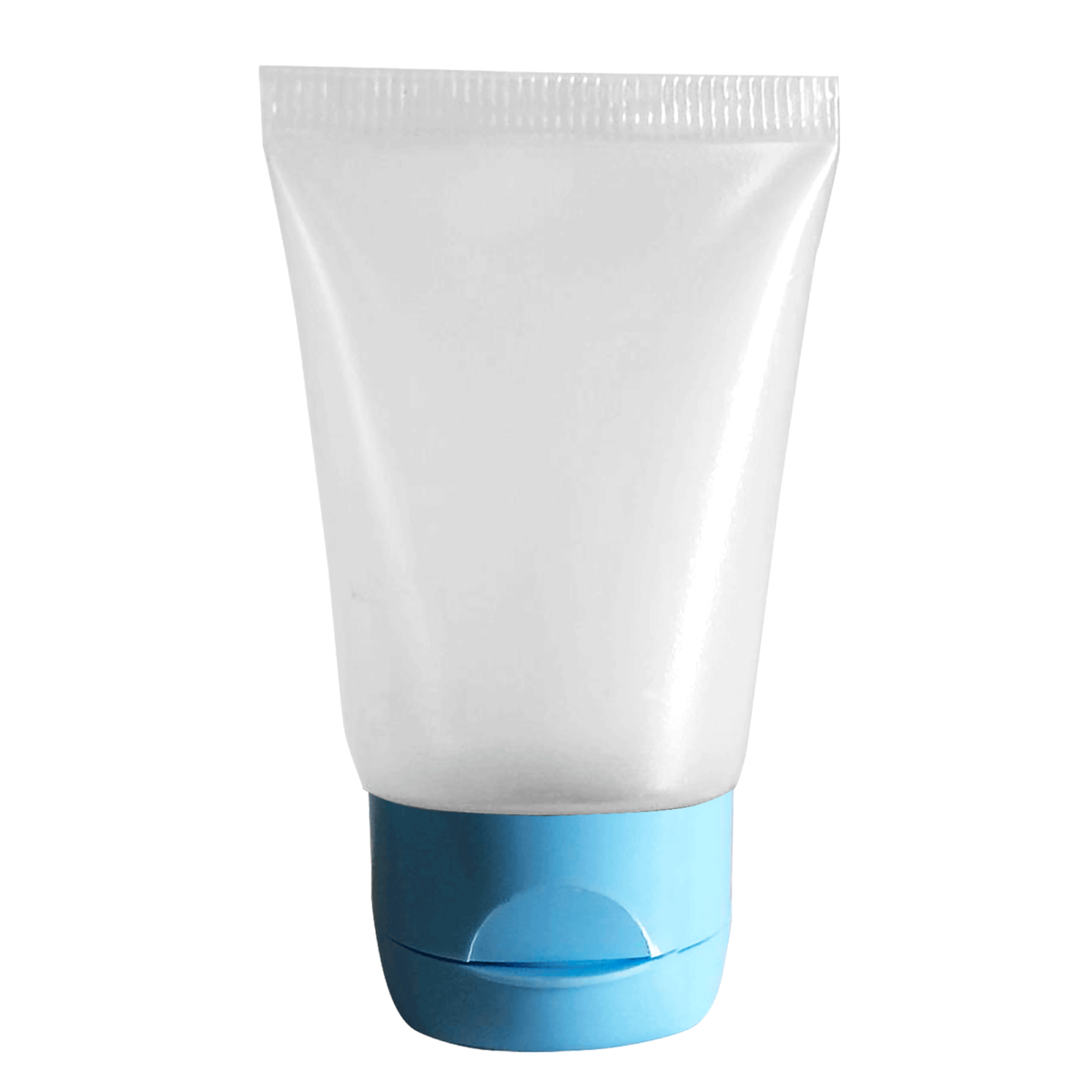 Bisnaga Plástica 30ml com Tampa Azul Bebê