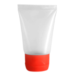 Bisnaga Plástica 30ml com Tampa Laranja