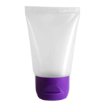 Bisnaga Plástica 30ml com Tampa Lilás