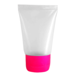 Bisnaga Plástica 30ml com Tampa Pink