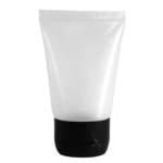Bisnaga Plástica 30ml com Tampa Preta