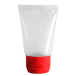 Bisnaga Plástica 30ml com Tampa Vermelha