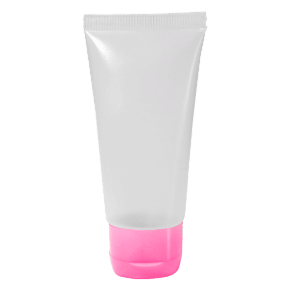 Tubo de 60 ml con tapa rosa bebé