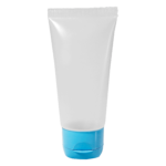 Bisnaga 60ml com Tampa Azul Bebê