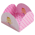 Caja rosa para bebés