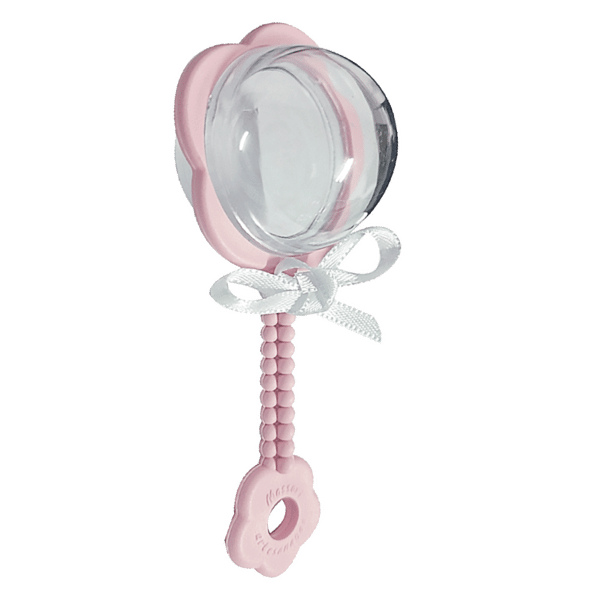 Sonajero rosa para bebés