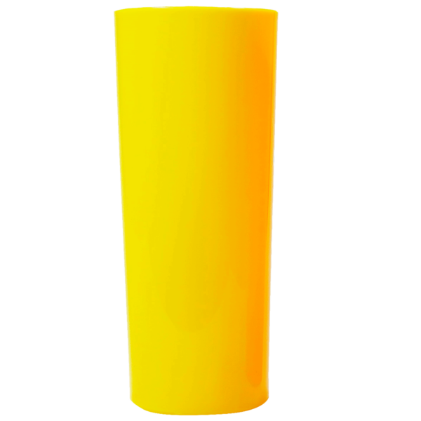 Copo Long Drink 350ml Amarelo Sólido