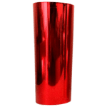 Copo Long Drink 350ml Cromado Vermelho