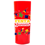 Vaso Long Drink 350ml Festa Junina Rojo
