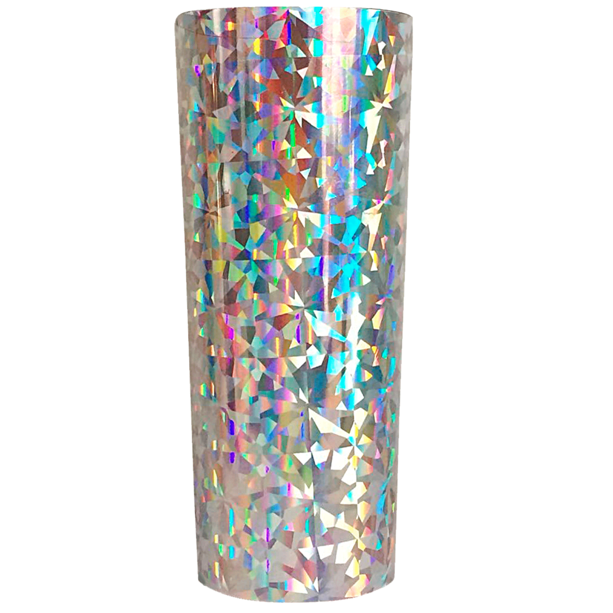 Copo Long Drink 350ml Holográfico Prata