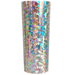 Copo Long Drink 350ml Holográfico Prata