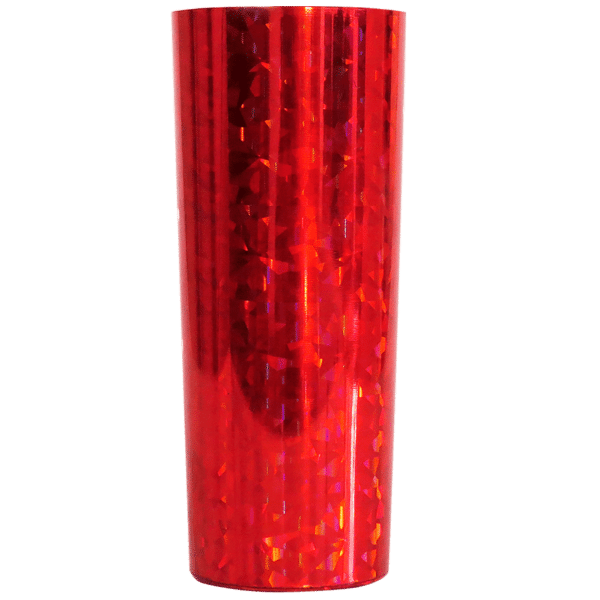 Copo Long Drink 350ml Holográfico Vermelho