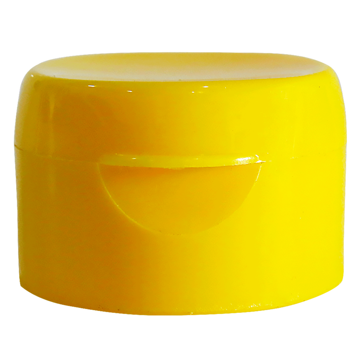 Tampa R22 Flip Top Amarela para Bisnaga
