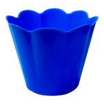 Cachepô Flor Azul Royal