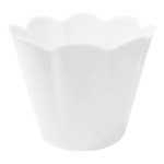 Cachepô Flor Branco