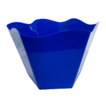 Cachepô Sextavado Azul Royal