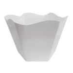 Cachepô Sextavado Branco