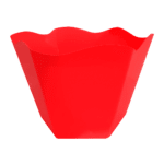 Cachepô Sextavado Vermelho