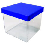 5x5cm Acrylic Case with Royal Blue Lid