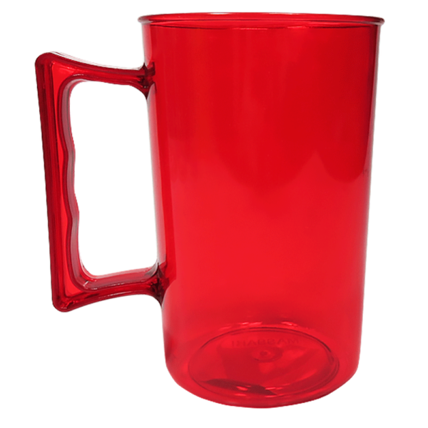 Caneca de Chopp 350ml Vermelha