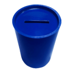 Cofrinho Plástico Azul Royal