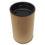 Cofrinho de Papel Preto