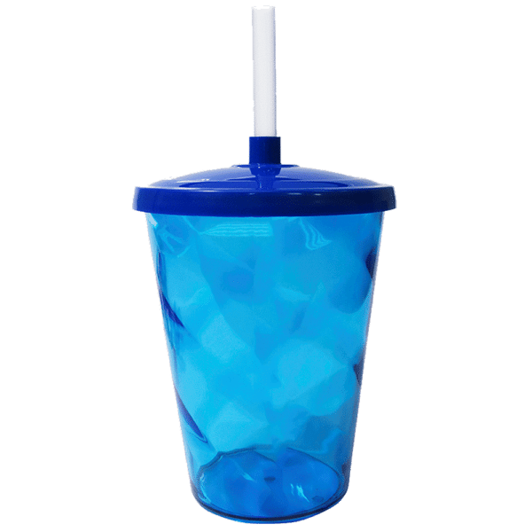 Copo Twister 300ml Azul