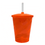 Copo Twister 300ml Laranja
