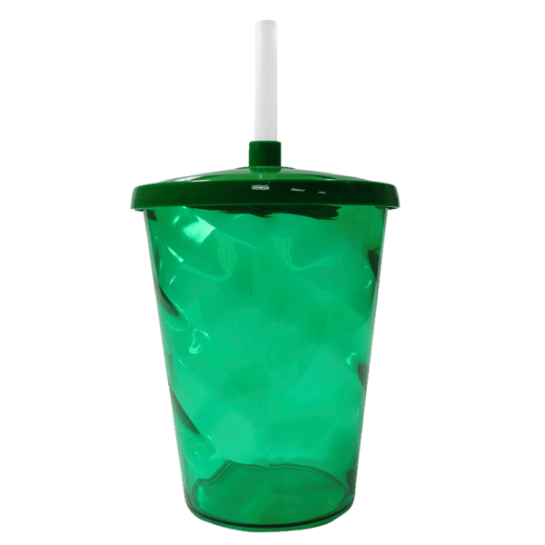 Copo Twister 500ml Verde Bandeira
