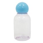 Frasco cilíndrico 30ml con tapa Azul bebé