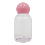 Botella cilíndrica 30ml con tapón Capullo de rosa bebé