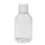 Botella cilíndrica 30ml con tapón Flip Top Blanco