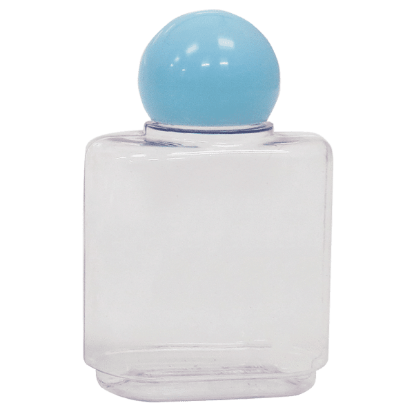 Frasco Reparador 35ml com Tampa Bolinha Azul Bebê