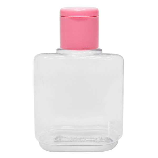 Frasco Reparador 35ml com Tampa Flip Top Rosa Bebê