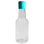 Garrafinha Plástica 50ml com Tampa Flip Top Azul Bebê