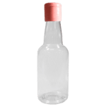 Garrafinha Plástica 50ml com Tampa Flip Top Rosa Bebê
