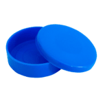 Royal Blue Plastic Can