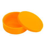 Orange Plastic Can