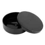 Black Plastic Can