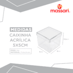 Medidas--Caja acrílica-5x5cm