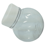 Mini 50ml Shaker with Lid R-33 White
