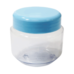 Pote Jujuba 120ml com Tampa R-55 Azul Bebê, POTE JUJUBA 120ML COM TAMPA R55