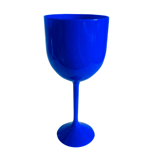 Taça Gin 400ml Azul Sólido