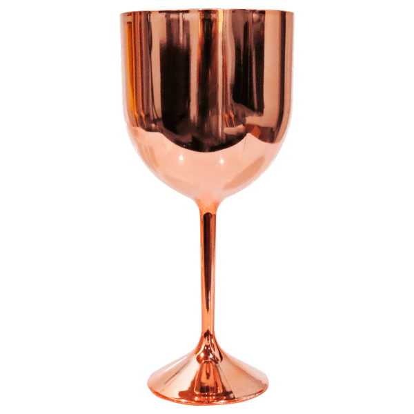 Copa Gin 400ml Rosa Metálica