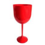 Taça Gin 400ml Vermelha Sólida