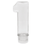 Tubete Número 1 com Tampa R-28 Plástica Cristal