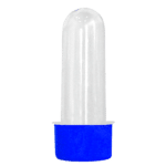 Tubete Pequeno com Tampa R-28 Plástica Azul Royal