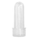 Tubete Pequeno com Tampa R-28 Plástica Cristal