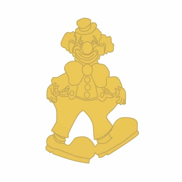 Payaso dorado de aplique3