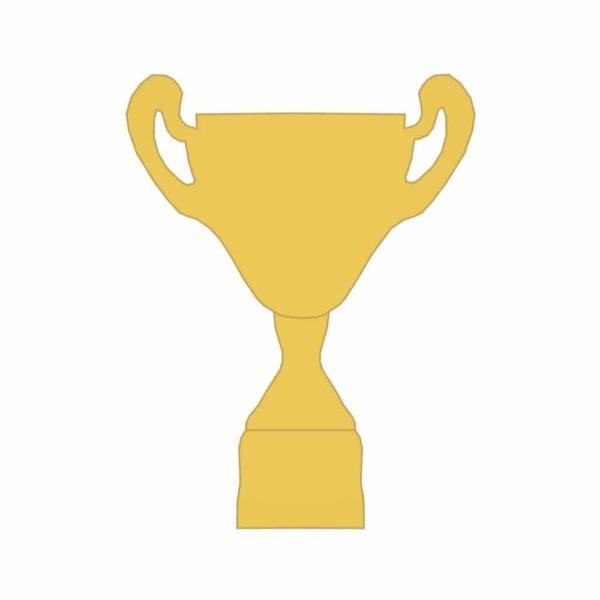 Trofeo Applique Gold